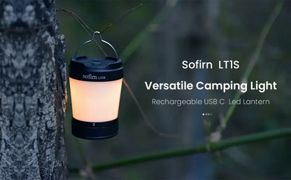 Sofirn LT1S Camping Light USB C 21700 Rechargeable  Lantern 2700K-6500K