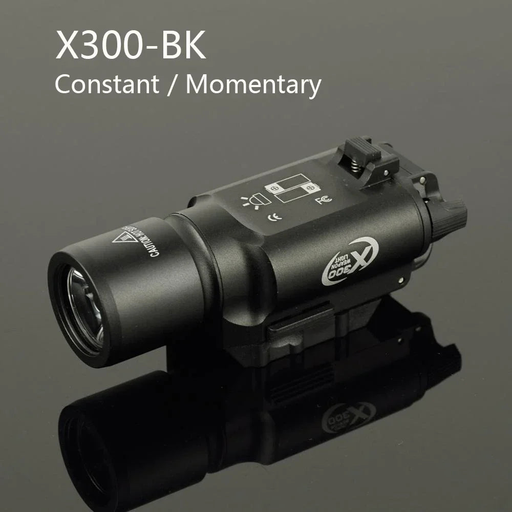 Tactical Surefire X300 X300U X300UH-B XH35 Pistol X300V Scout Light Airsoft Weapons Strobe Flashlight Hunting Gun Gear