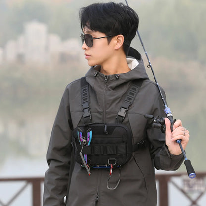 Fishing Tackle Bags  Fanny Pack   Camping Shoulder Crossbody Bag