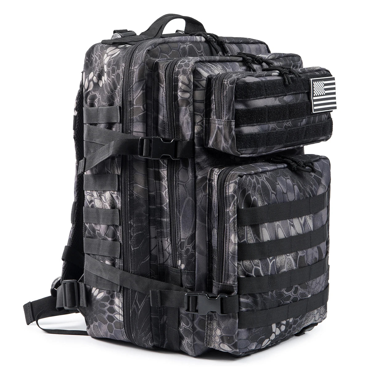 45L Tactical Fishing Backpack Large 3 Day Outdoor Rucksack Hiking