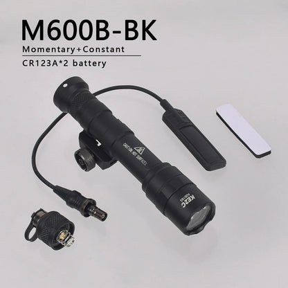Surefire M600C M600 M300 X300 Ultra Tactical Scout Light Airsoft Rifle Weapons Flashlight Picatinny Mount Hunting for Olight