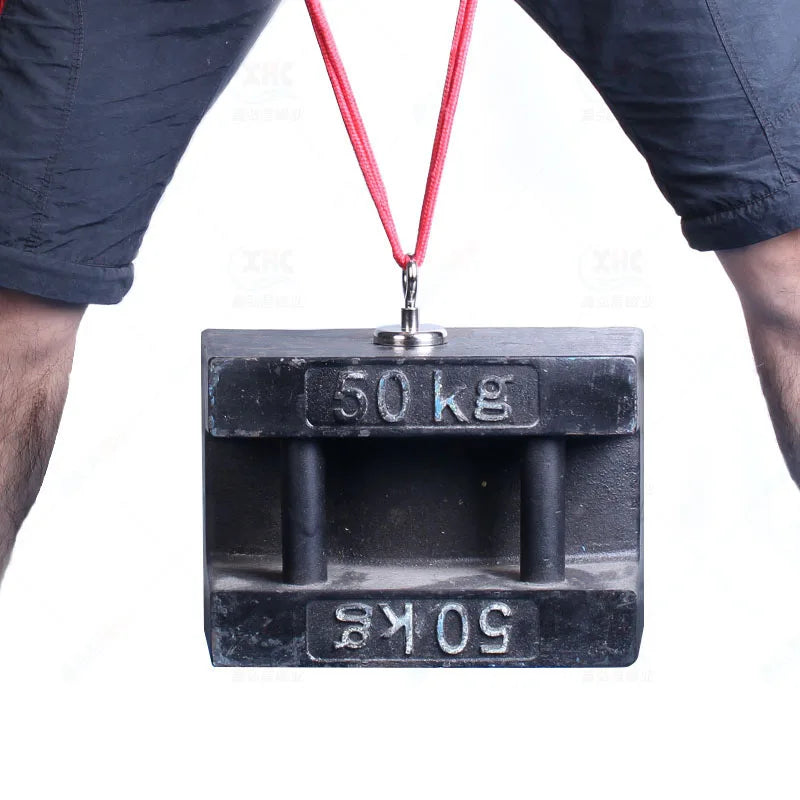 , Powerful Search Magnet with Eyebolt For Salvage Magnetic Fishing