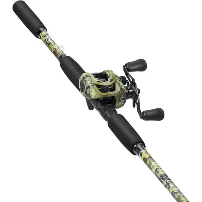 Fishing Pole Casting Reel Combo with Durable Rod Handle Medium Heavy  Steelhead 7'0