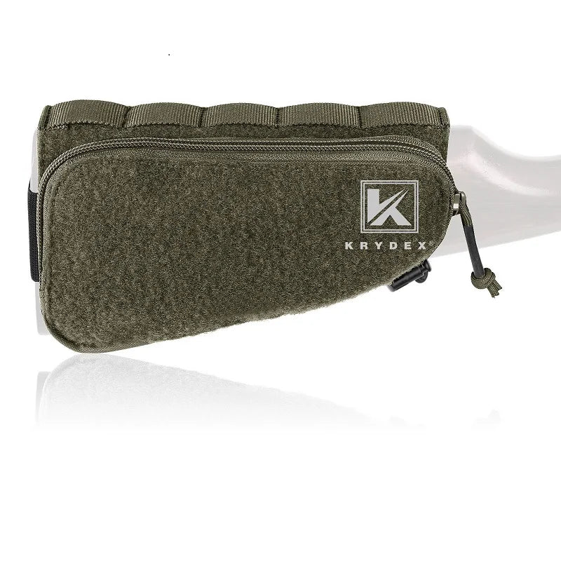 KRYDEX Tactical Rifle Stock Pack For Right Hand Cheeck Pad Buttstock