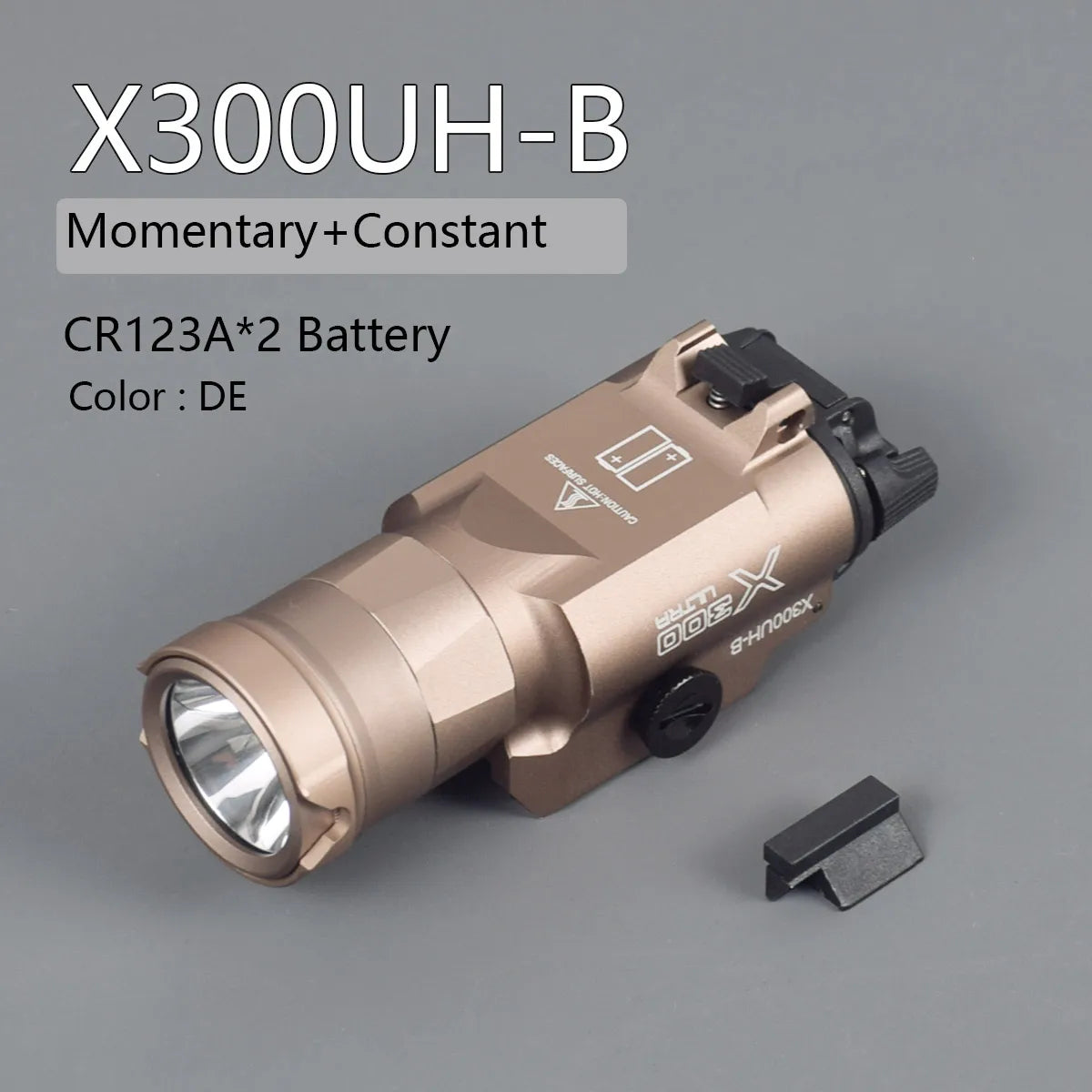 Tactical SureFire LOGO X300 Ultra XH35 X300UH-B Weapons Gun Light Lanterna Torch For Airsoft Pistol G17 G18 G19 G22 20mm Rail