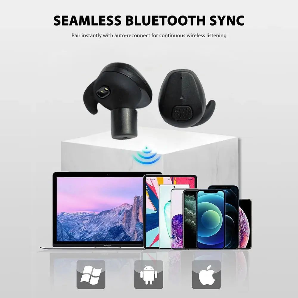 Electronic Anti-Noise Communication Entertainment Earplugs, Maintenance & Gun Range Noise Canceling Hearing Protection Headset