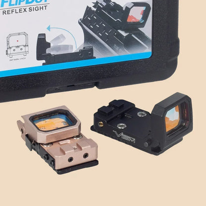 Tactical VISM Flip Up Red Dot Sight PRO Reflex Scope For Pistol 20mm Rail Mount