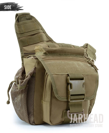Outdoor Waterproof Durable Men Climbing Chest Shoulder Bag