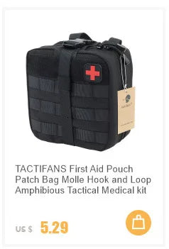 Roll 1 Trauma Pouch IFAK Medical Kits Storage Belly Hunting Waist Bag
