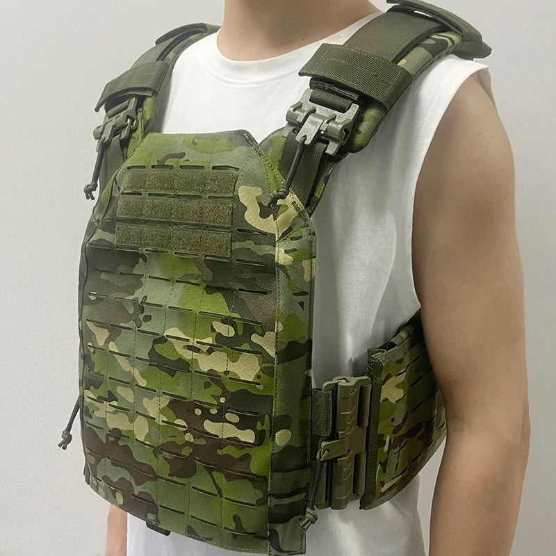 EMERSONGEARS 1000D Nylon Plate Carrier Outdoor  tactical vest Hunting Protective Adjustable MOLLE Vest