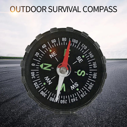 10-1PCS Mini Compass 45MM Portable Handheld Compass Outdoor Camping Hiking Travel Emergency Survival Navigation Tool
