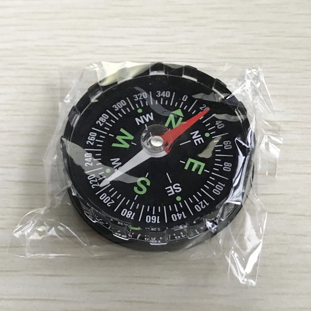 10-1PCS Mini Compass 45MM Portable Handheld Compass Outdoor Camping Hiking Travel Emergency Survival Navigation Tool