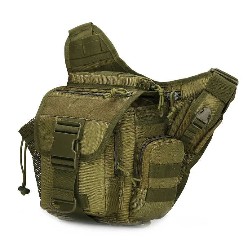 Outdoor Waterproof Durable Men Climbing Chest Shoulder Bag