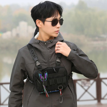 Fishing Tackle Bags  Fanny Pack   Camping Shoulder Crossbody Bag