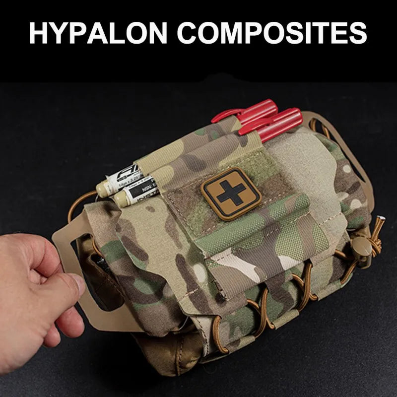 OPHIDIAN Tac  IFAK Medical Pouch MOLLE Rapid Deployment First-aid Kit Survival Outdoor Hunting Emergency Bag Camping Medical Kit