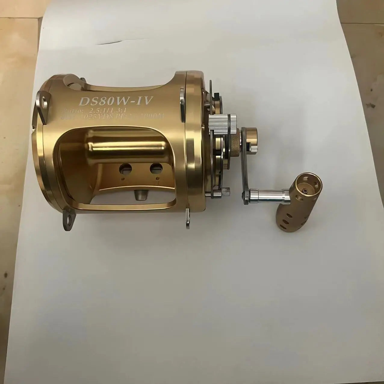 Professional Windlass Sea Boat Fishing Reel, Max Drag Slow Jigging, Drums Coil, Trolling Drums, 80W, 50W, 30kg Max, New, 2024