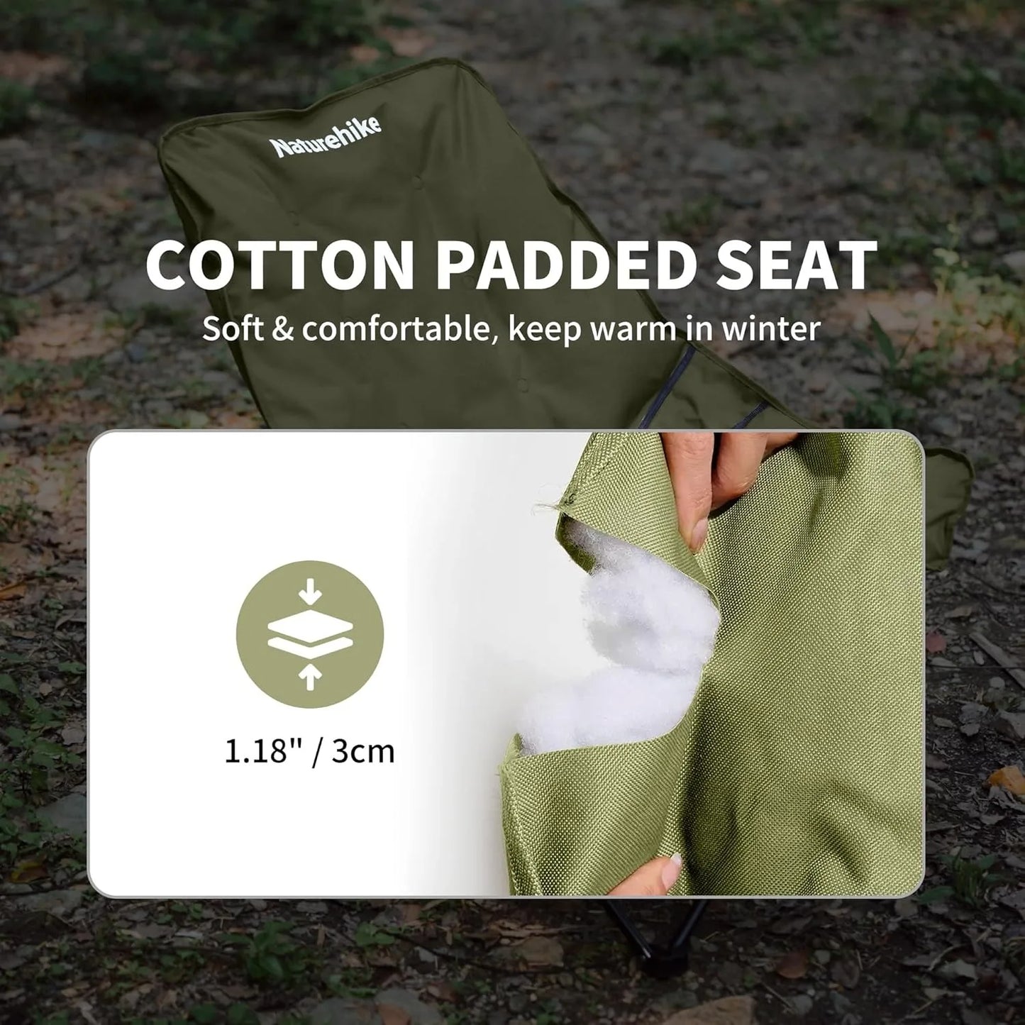 Naturehike High Back Moon Chair Camping