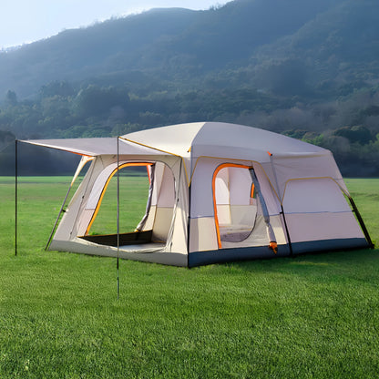 3-6 Person Camp Tent, Sunscreen, Anti-mosquito, Portable Tent,