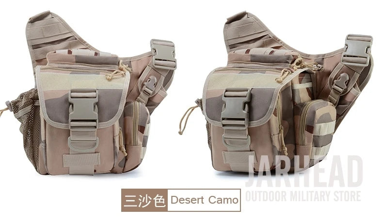 Outdoor Waterproof Durable Men Climbing Chest Shoulder Bag