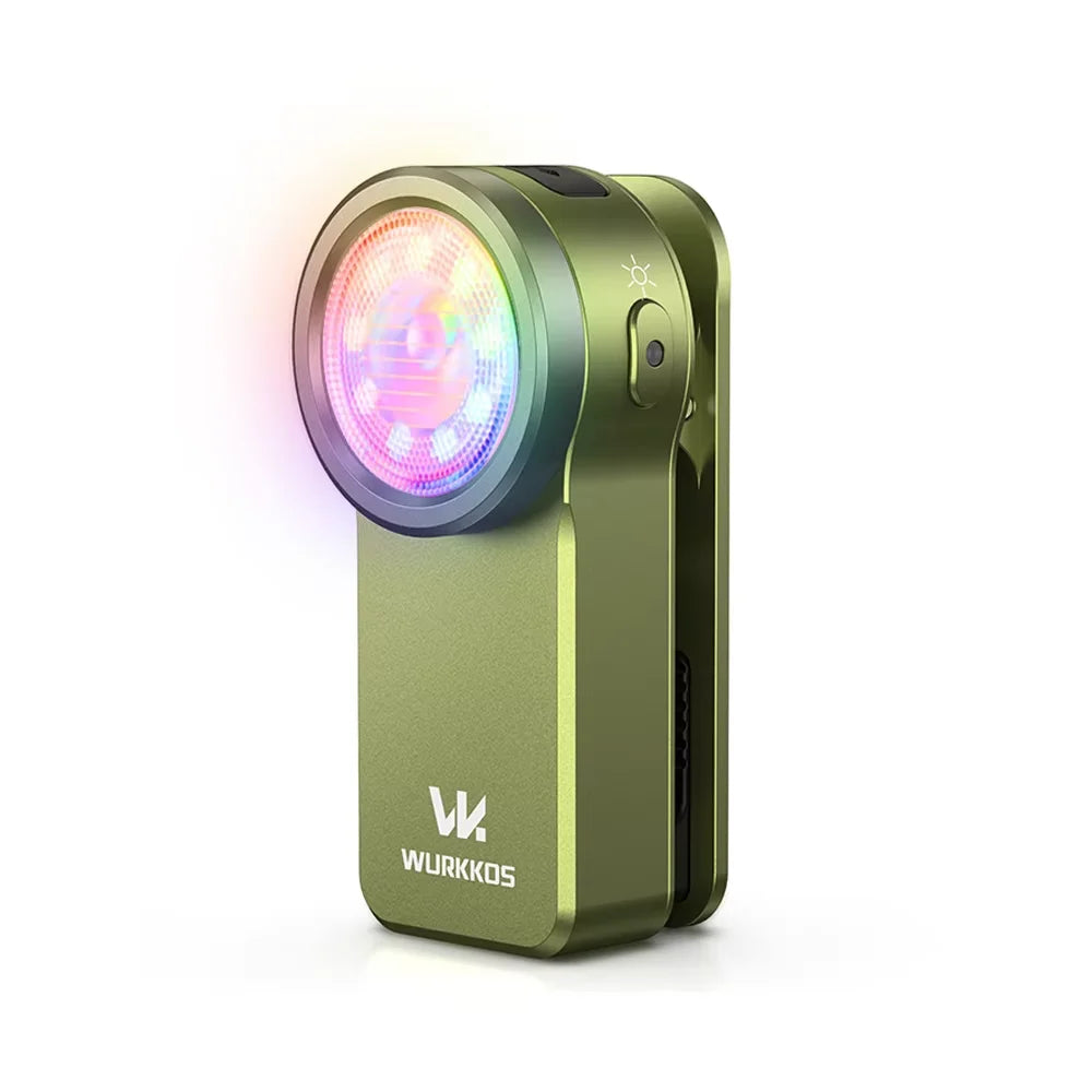 Wurkkos HD03 680LM Mini Clip Light USB Rechargeable Pocket Flashlight  with Magnet