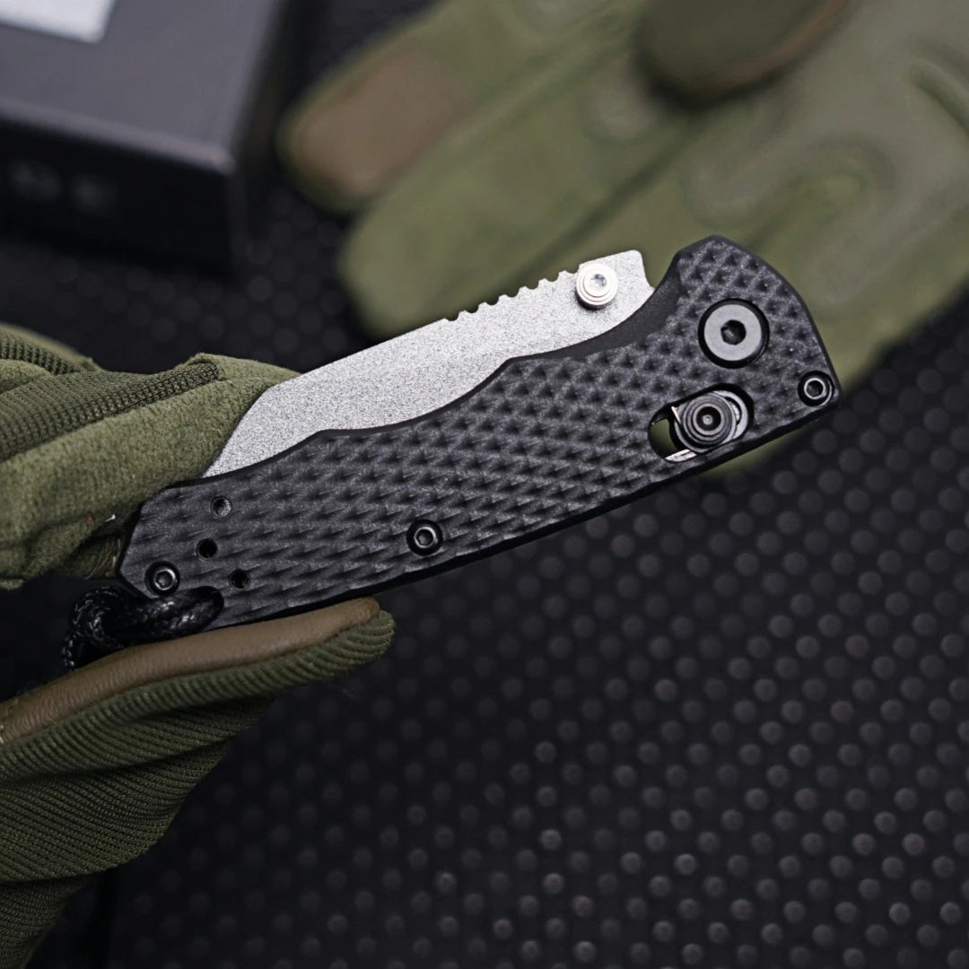 BM 290 model outdoor small knife, multifunctional folding knife, outdoor camping and fishing,