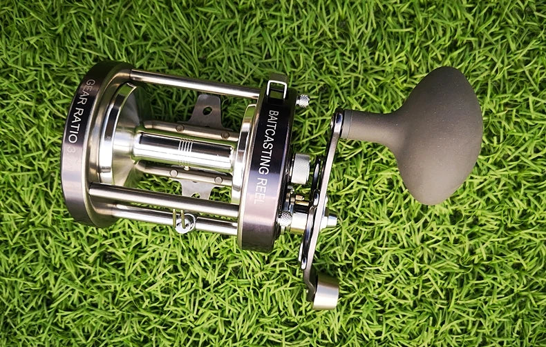 CL90 Full Metal Casting Reel Heavy Boat Fishing Reel Trolling left hand fishing tackle Salt Water rustproof big drum fish wheel