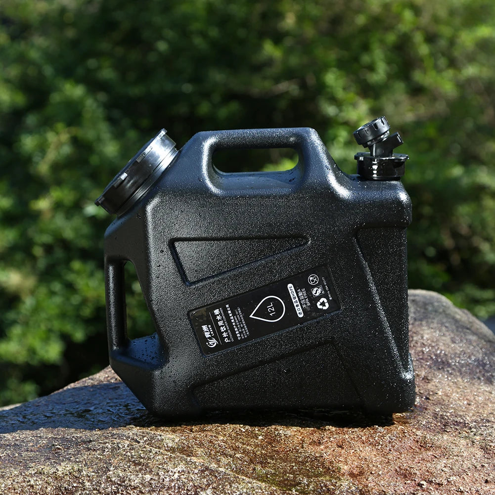 12L Camping Water Container Large Capacity No Leakage BPA Free
