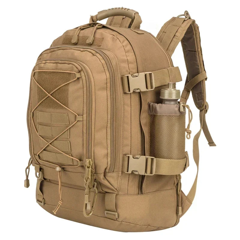 60L Military Tactical Backpack Army Travel Hiking Rucksacks Camping Hunting