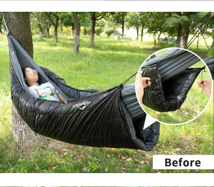 Sleeping Bag Down Hammock Underquilt Down Camping Quilt Sleeping Bag