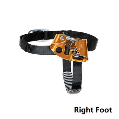 Rock Climbing Foot Ascender Right Left Foot Ascend SRT Mountaineering Outdoor Safety Protective Equipment