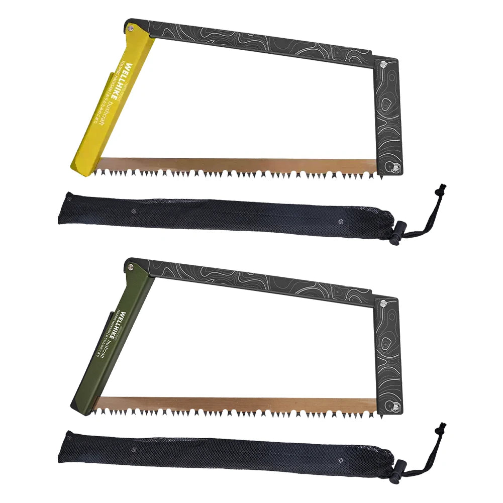 Folding Saw with Storage Bag Portable Wood Saw Aluminum Alloy Camping