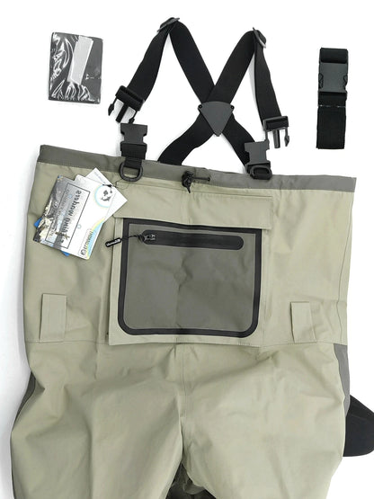 fly fishing tackle waders neoprene foot for men raft hunting Quick-dry Waterproof and breathable
