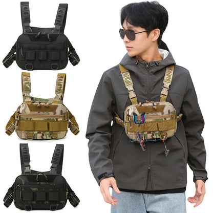 Fishing Tackle Bags  Fanny Pack   Camping Shoulder Crossbody Bag