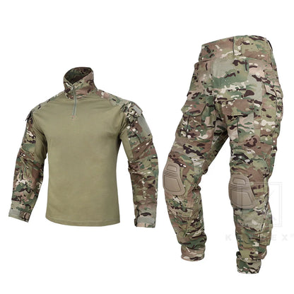 KRYDEX Tactical Combat G3 Uniform Set Outdoor Hunting Gen3 Camouflage Shirt & Pants