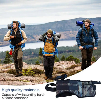 Crap Strap for Pooping in The Woods Portable Toilet Solution for Hunting Hiking