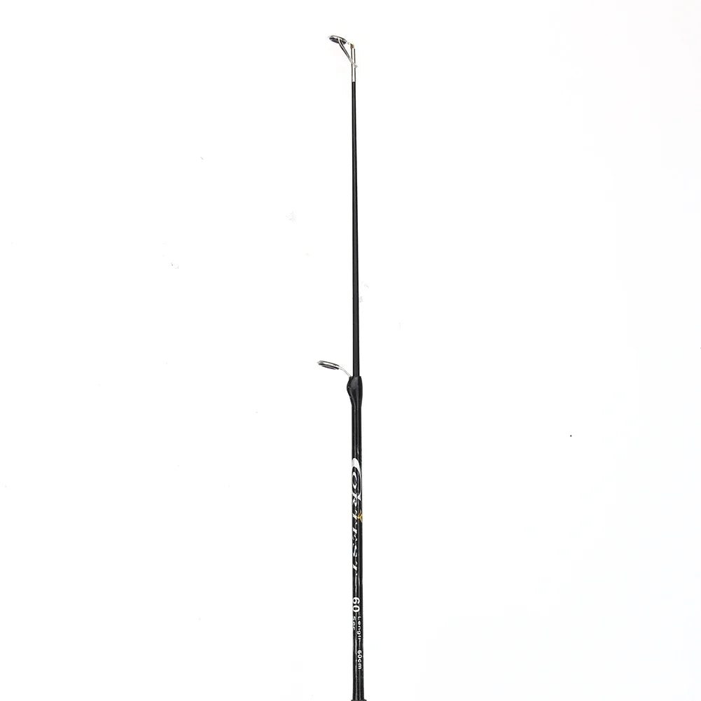 60/80/100cm Ice Fishing Pole Portable Carbon Fish Pole Light Weight