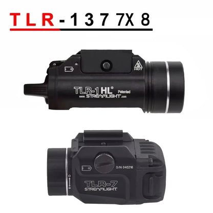 TLR-1 HL TLR1 TLR-7 TLR7 TLR 7X TLR8 Pistol Scout Weapons Light LED Strobe Flashlight for Airsoft G17 Taurus Fit 20mm Rail