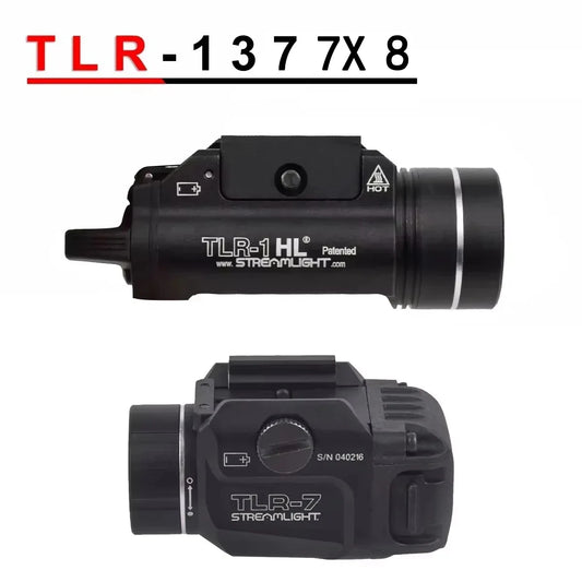 TLR-1 HL TLR1 TLR-7 TLR7 TLR 7X TLR8 Pistol Scout Weapons Light LED Strobe Flashlight for Airsoft G17 Taurus Fit 20mm Rail
