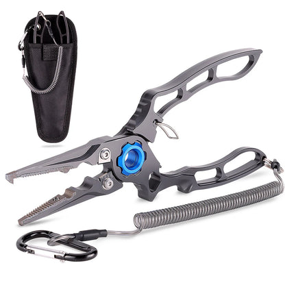 Fishing Pliers Wire Cutter Aluminum Alloy Outdoor fishing.