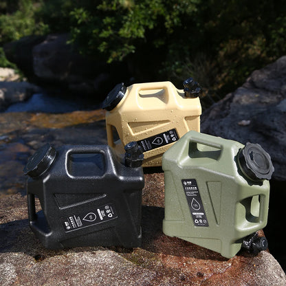 12L Camping Water Container Large Capacity No Leakage BPA Free