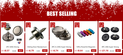 160KG*2 Strong Neodymium Magnet Double Side Super Power  Fishing Magnet with Searching Rope