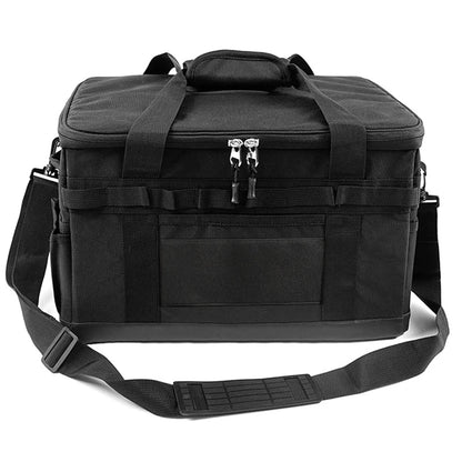 30L Camping Cooking Utensil Organizer Large Capacity Car Trunk Storage Bag Detachable Multifunctional Camping Stove Storage Case