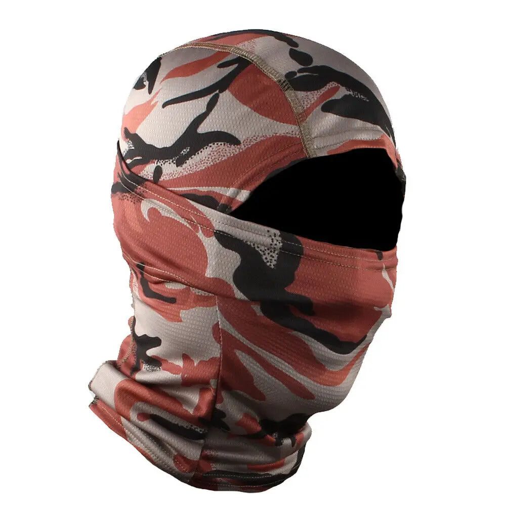 Tactical Fishing Balaclava Hood Full Face Mask Scarf Neck Gaiter