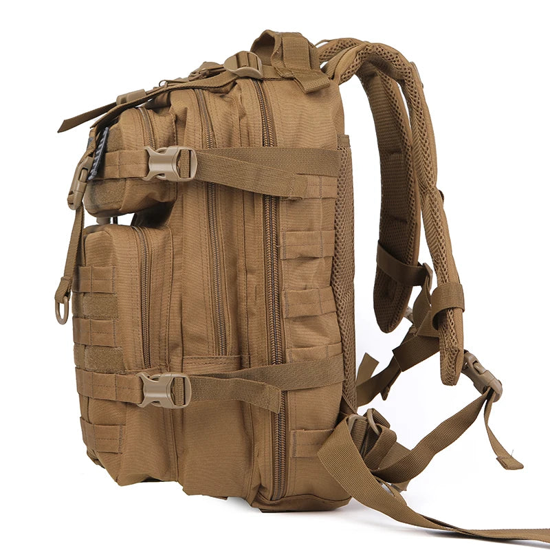 LQARMY 35L Tactical Backpack Molle Assault Rucksack Men Women Backpacks