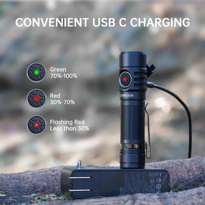 Sofirn SC29 3000 Lumens EDC Flashlight Rechargeable