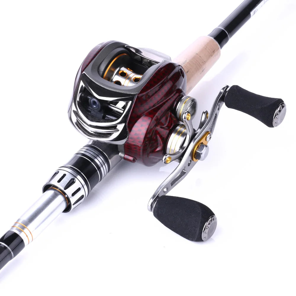 1pc Baitcasting Fishing Reel Saltwater Freshwater Lightweight Reels Sports And Entertainment Fishing Tackle（without fishing rod）