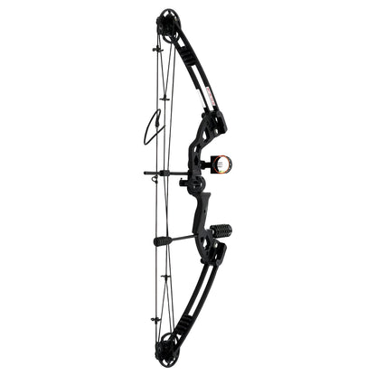 Compound Bow For Adults, Right Hand, Hunting Kit: 3 Pin Lighted Sight For Outdoor Competition, Hunting, Training