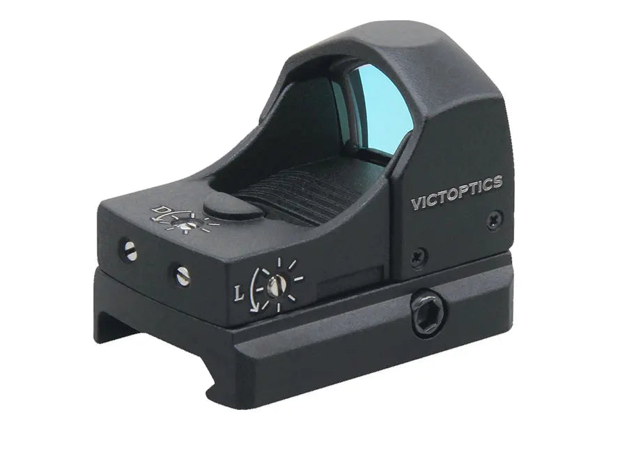 VictOptics 1x17x22 Red Dot Sight | 3.5MOA&6-Level Dot | Compatible With Docter Footprint | Weaver&Dovetail Mount | Lightweight