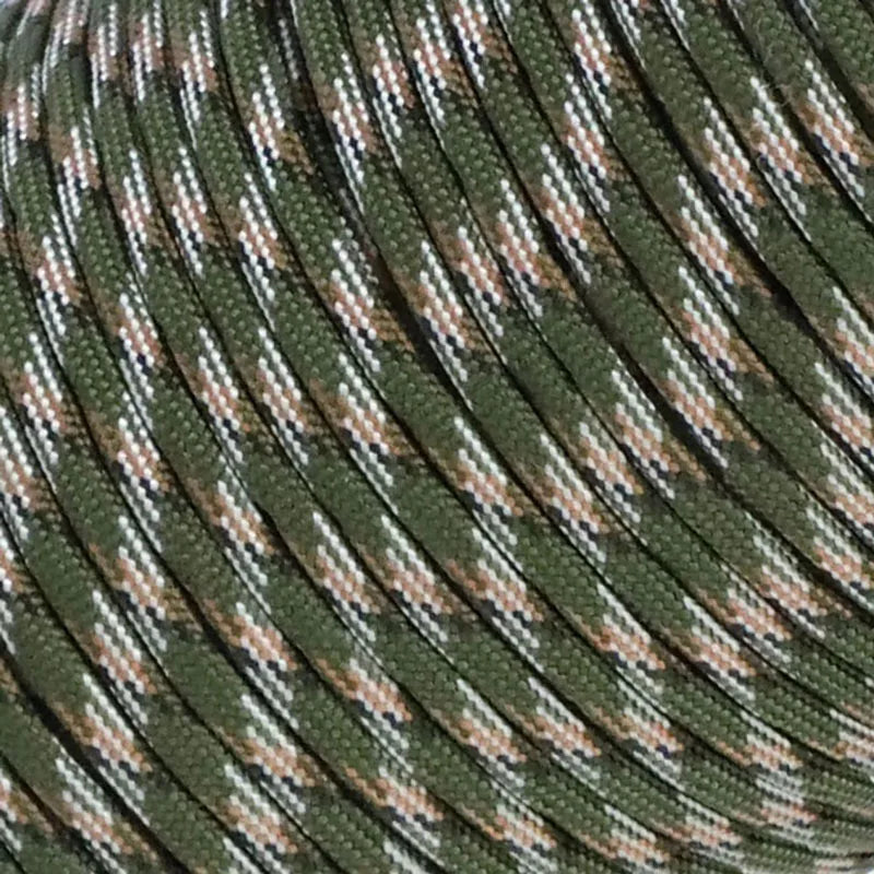 5M/15M/30M 7-Core 550 Paracord 4mm Parachute Cord Outdoor Camping