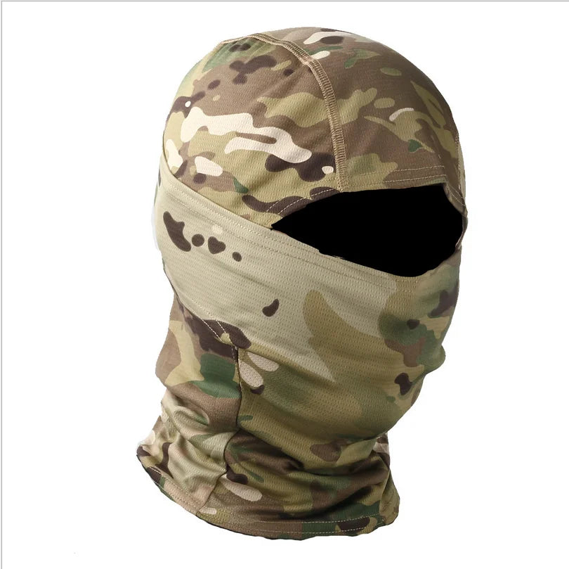 Tactical Fishing Balaclava Hood Full Face Mask Scarf Neck Gaiter